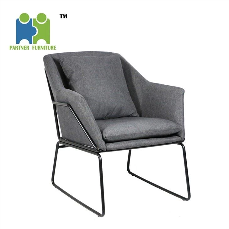 Nytt design moderne stoff lenestol