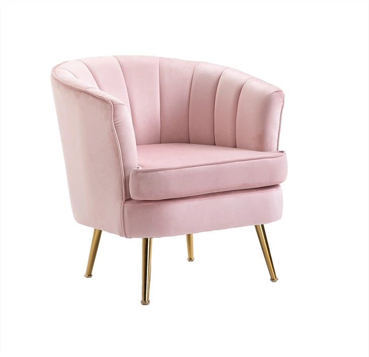 Moderne rosa fritidslenestoler