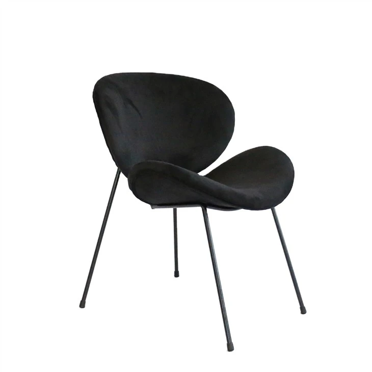 Metallramme Spisestuestol Uphoplstered Leisure Chair Accent Chair