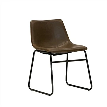 Lotusville Vintage PU-skinn spisestuestoler