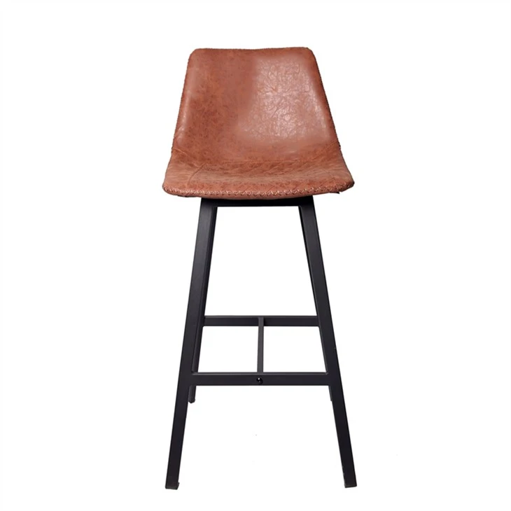 Ny design PU Cover Barstoler