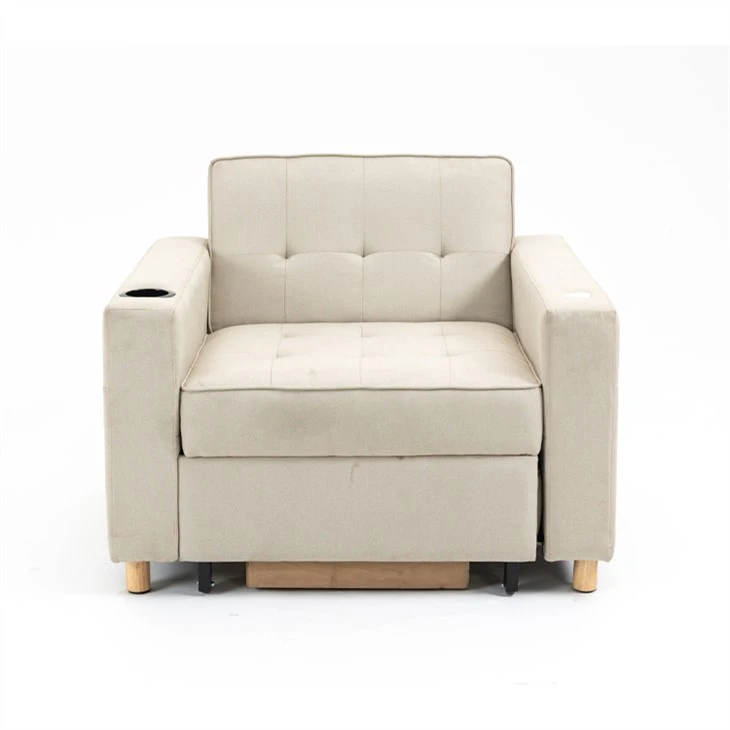 To-i-multi-funksjonell konvertibel sofastol