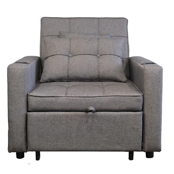 Multifunksjonell sammenleggbar sovesofa, med pute sovesofa