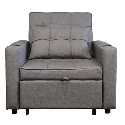 Multifunksjonell sammenleggbar sovesofa, med pute sovesofa