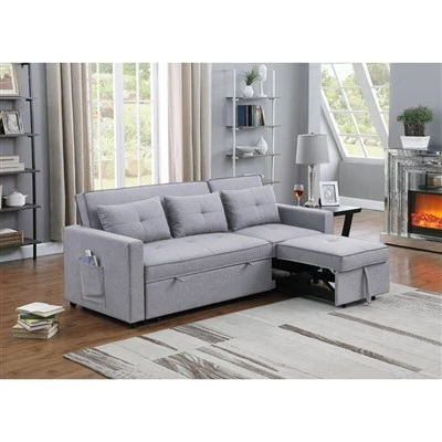 Cabriolet Sovesofa Sengetøy Stofftrekk WILLOW
