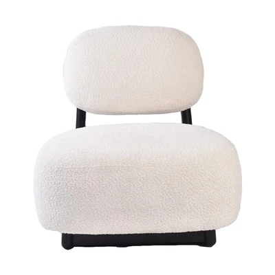 Moderne stoff-aksentstol med ramme i massivt tre|Tilpassbar loungestol for engros